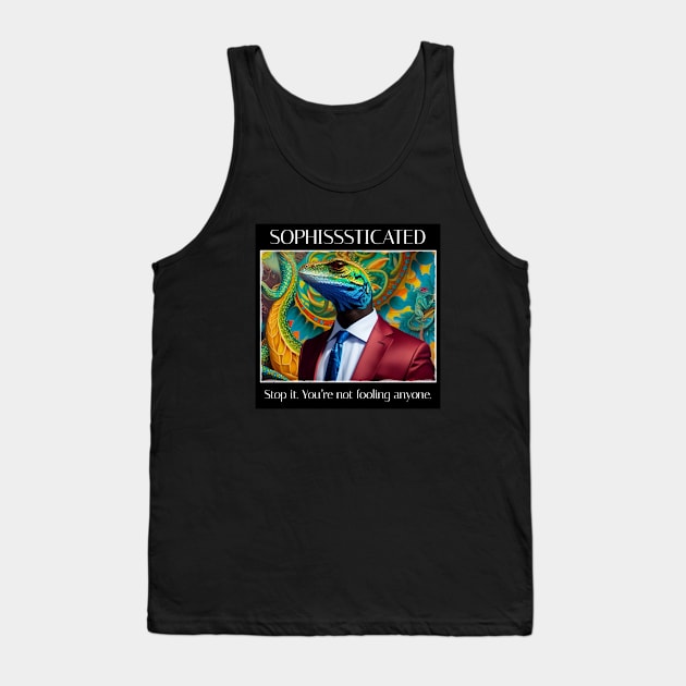 Sophisticated Tank Top by cannibaljp